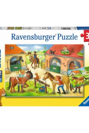Betrouwbaar Puzzle Vakantie in het manegecentrum (12 pcs)