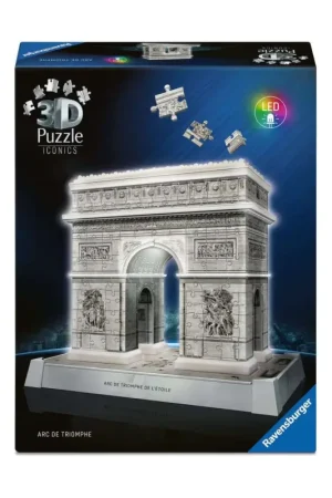 Veilige Betaling Puzzle 3d Verlichte Arc de Triomphe (216 pcs)