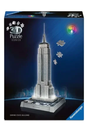 Puzzle 3d Het verlichte Empire State Building (216 pcs) Fabrieksprijs