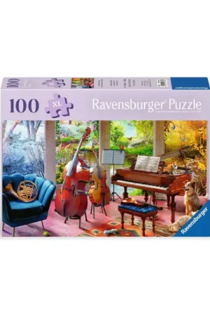 Puzzel De vier seizoenen in muziek (100 pcs) Veilige Betaling