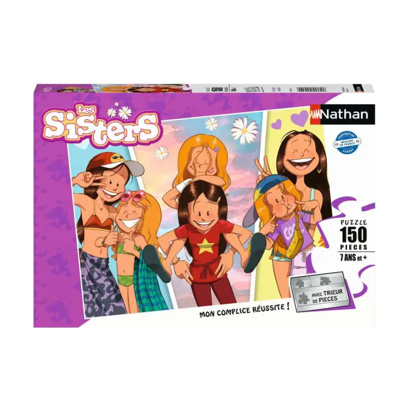 Puzzel Daar gaan we, mijn kiwi! / De zussen (150 pcs) Flitsaanbieding