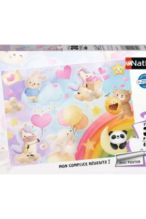 Laatste Versie Puzzel Regenboog van dieren (30 pcs)