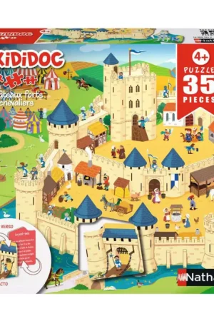 Tijdelijk Beschikbaar Puzzel Kastelen en ridders (35 pcs)