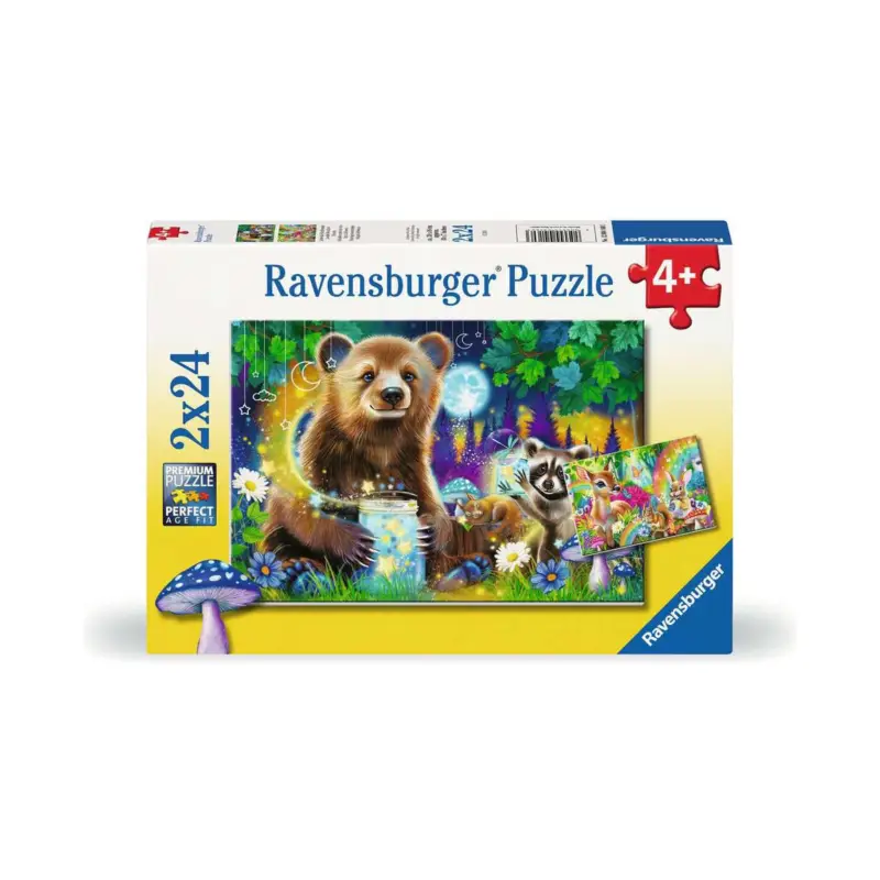 Bestseller Puzzel Schattige vriendjes uit het bos (24 pcs)