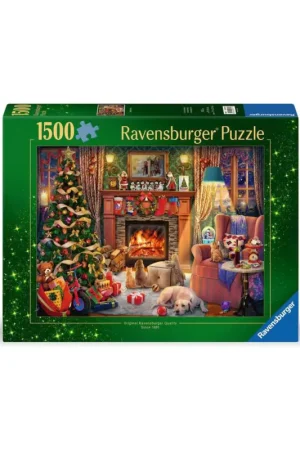 Betaalbaar Puzzel Kerstavond (1500 pcs)