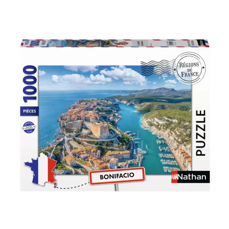 Puzzel De citadel van Bonifacio (1000 pcs) Bestseller