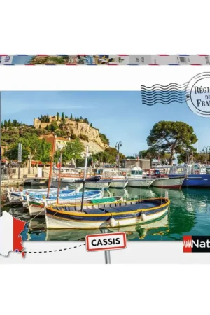 Puzzel De haven van Cassis (1000 pcs) Favoriet
