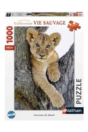 Puzzel Woestijnleeuwwelp (1000 pcs) Koopje