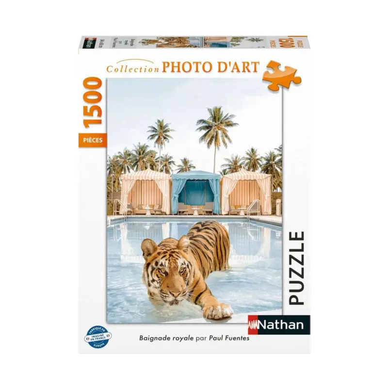 Beperkt Aanbod Puzzel Koninklijk bad van Paul Fuentes Design (1500 pcs)