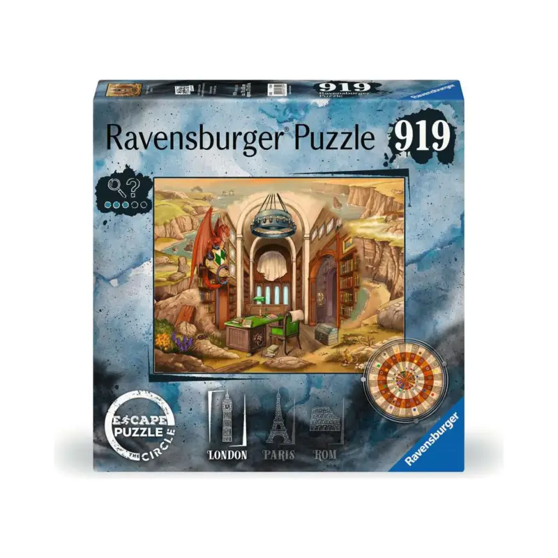 Merkproduct Puzzel Ontsnap aan de cirkel – Londen (919 pcs)