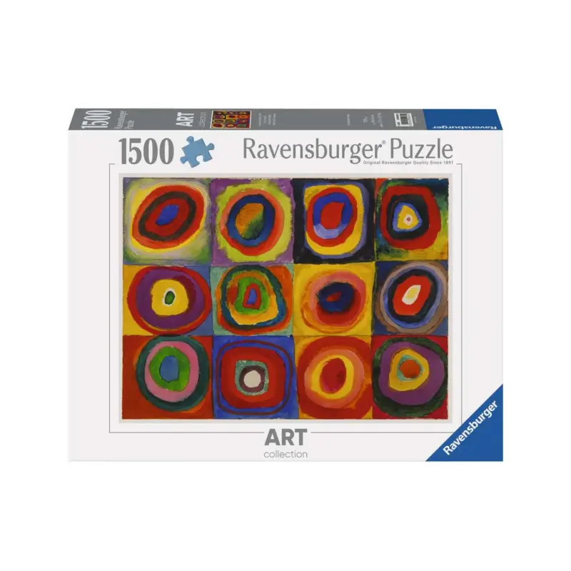 Laatste Kans Puzzel Concentrische cirkels van Wassily Kandinsky (1500 pcs)