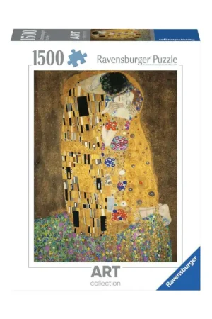 Puzzel De Kus van Gustav Klimt (1500 pcs) Lage Kosten
