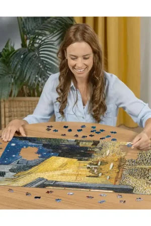 Puzzel Caféterras, avond / Vincent Van (1000 pcs) Favoriet