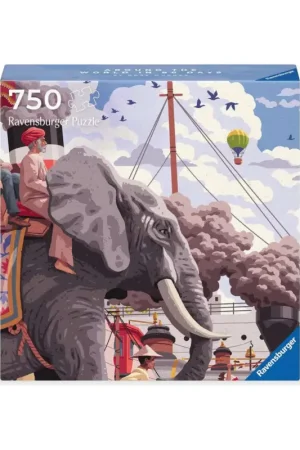 Puzzel De wereld rond in 80 dagen (750 pcs) Lage Kosten