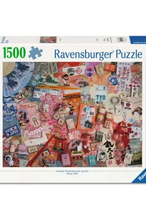 Gecertificeerd Puzzel Reis naar Tokio (1500 pcs)