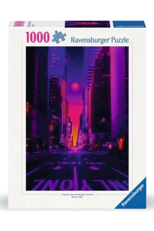 Flitsaanbieding Puzzel De neonlichten van New York (1000 pcs)