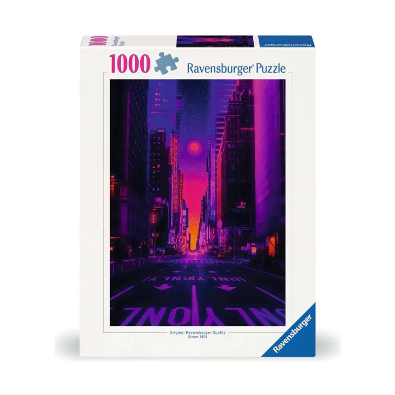 Flitsaanbieding Puzzel De neonlichten van New York (1000 pcs)