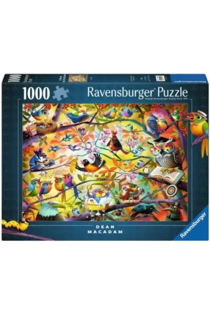 Superprijs Puzzel De drukke vogels (1000 pcs)
