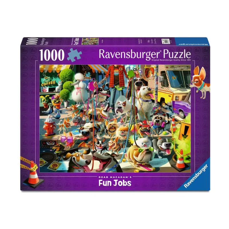 Puzzel De hondenuitlater (1000 pcs) Weekendaanbieding