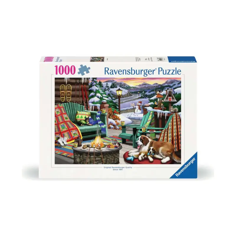 Lage Kosten Puzzel Een pauze midden in de bergen (1000 pcs)