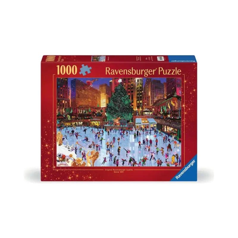 Puzzel Kerstmis in Rockefeller Center (1000 pcs) Korting