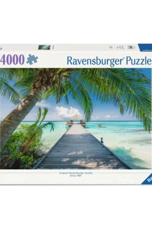 Puzzel Droomstrand op de Malediven (4000 pcs) Betaalbaar