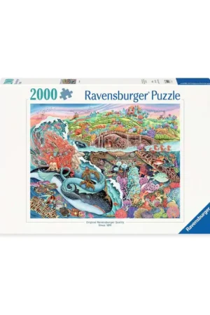 Puzzel De mythe van Thalassa (2000 pcs) Hoge Kwaliteit