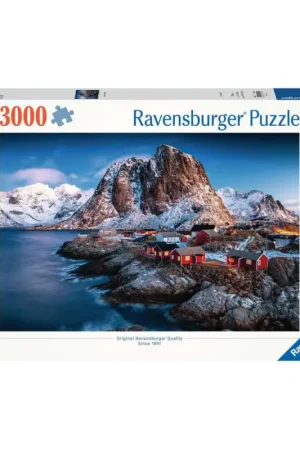 Snelle Levering Puzzel Hamnoy, Lofoten-eilanden (3000 pcs)