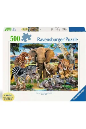 Puzzel Baby's van de savanne (500 pcs) Bestseller
