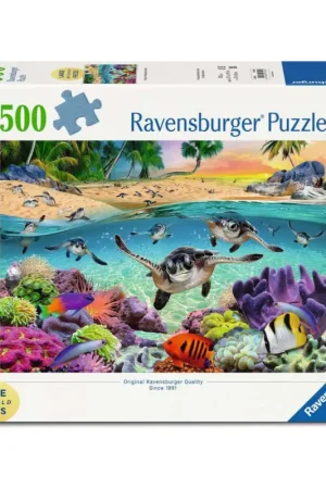 Dagaanbieding Puzzel Babyzeeschildpadden (500 pcs)