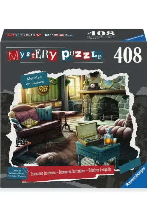 Premium Mysteriepuzzel - Moord als cadeau (408 pcs)