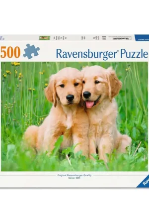 Lage Kosten Puzzel De Golden Retriever-broers (500 pcs)