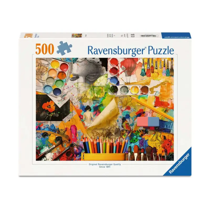 Direct Verzonden Puzzel Kunststudio (500 pcs)