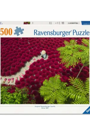 Express Levering Puzzel Een oceaan van rood (500 pcs)