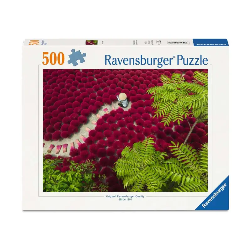 Express Levering Puzzel Een oceaan van rood (500 pcs)