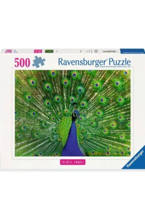 Lage Kosten Puzzel Pauw (500 pcs)