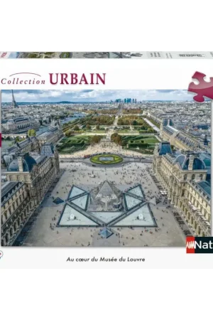 Hoge Kwaliteit Puzzel In het hart van het Louvre Museum (500 pcs)