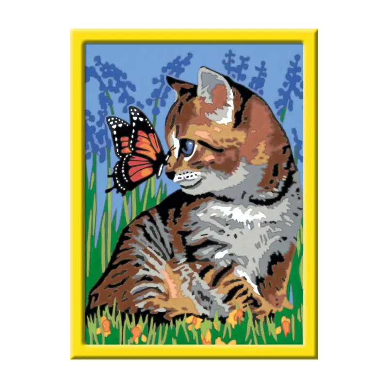 Nieuw Kat en zijn metgezel, de vlinder.