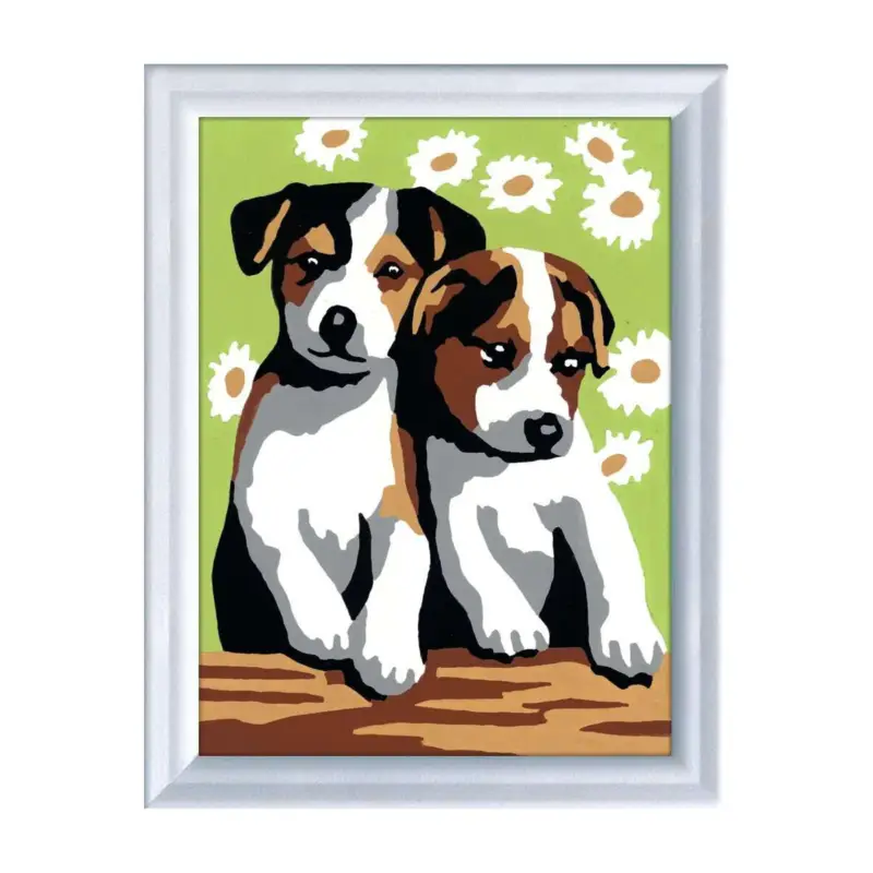 Twee kleine puppy's Laatste Kans