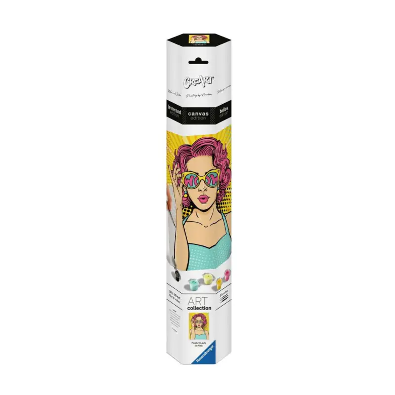 Pop Art Vrouw Beperkte Voorraad