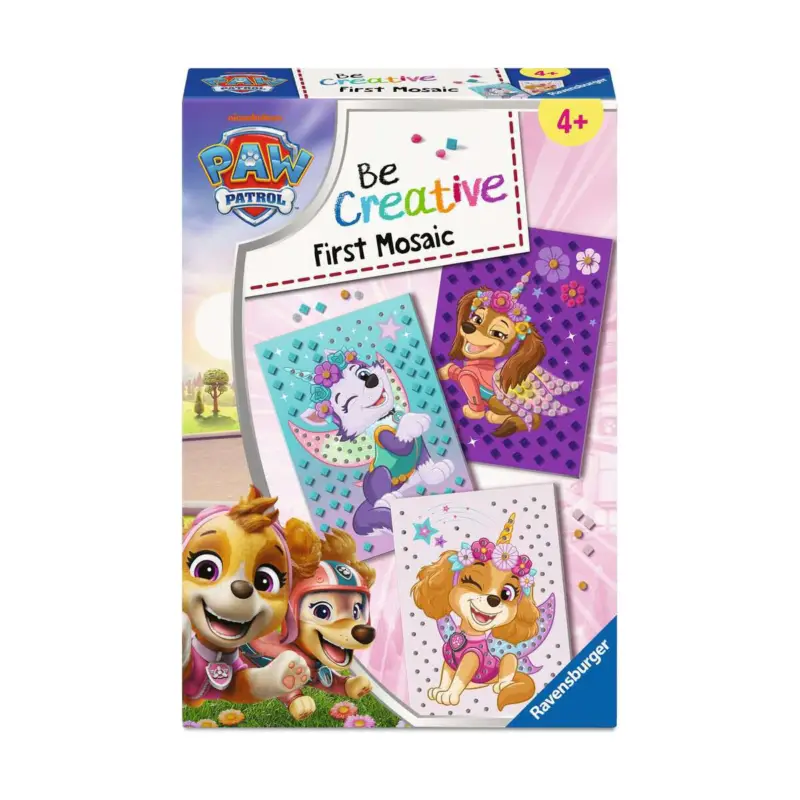 Wees creatief! Mijn eerste mozaïek Paw Patrol Bestel Nu