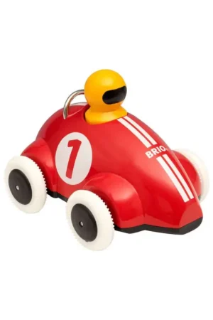 Rode Push & Go raceauto Beperkt Aanbod