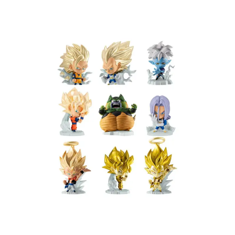 Express Levering DBZ Candy Toys Dbs Warrior Figures W9 Asst 12Pcs