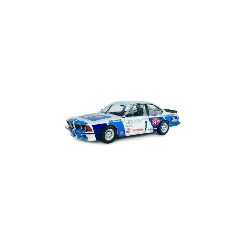 Snelle Levering Solido 1810307 bmw 635 csi white 1 f.moller 24h spa 1984 1/18 Miniatuur