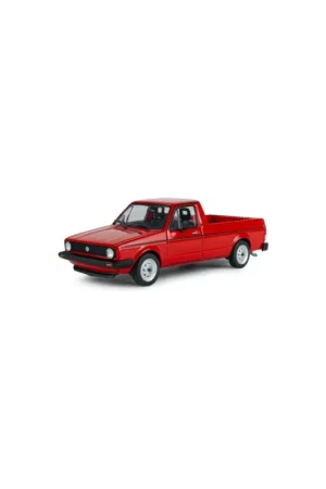 Goedkoop Solido 4312305 volkswagen caddy mk1 mars red 1982 1/43 Miniatuur