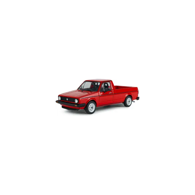 Goedkoop Solido 4312305 volkswagen caddy mk1 mars red 1982 1/43 Miniatuur