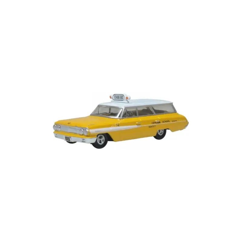 Koopje Ford country station wagon central school bus 1964 yellow Miniatuur