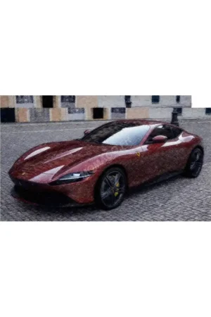 Koop Vandaag Ferrari roma 2019 red "rosso magma" (box with rhodoid) Miniatuur