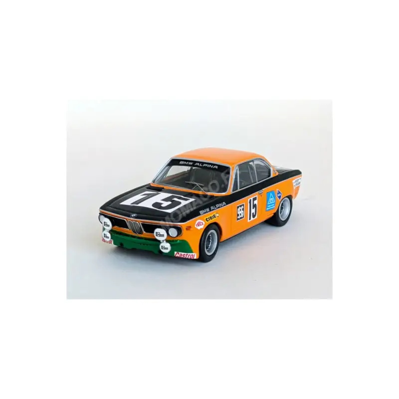 Bmw 2800cs 15 jean-pierre beltoise/günther huber 6h paul ricard 1971 Miniatuur Rechtstreeks Van De Fabrikant