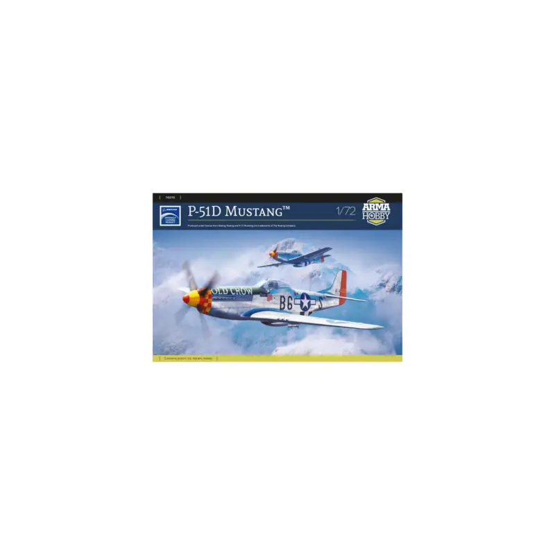 1:72 scale plastic model airplane P-51D Mustang Schaalmodel Speciale Aanbieding